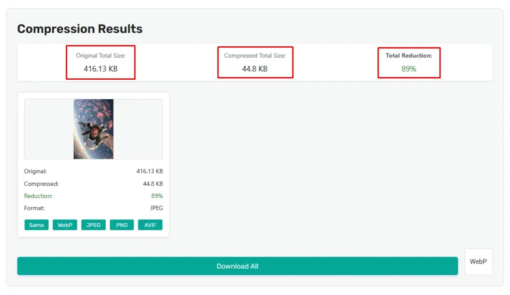 Reduce Image Size for Email